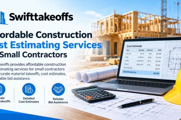 Affordable Construction Cost Estimating Services for Small Contractors | Swifttakeoffs