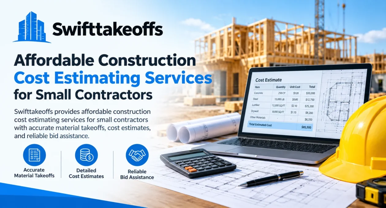 Affordable construction cost estimating services for small contractors