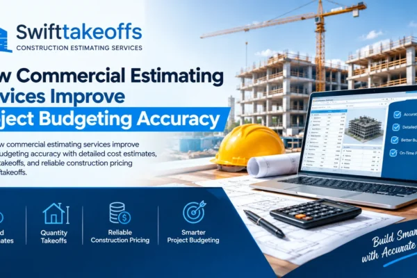 How Commercial Estimating Services Improve Project Budgeting Accuracy | Swifttakeoffs