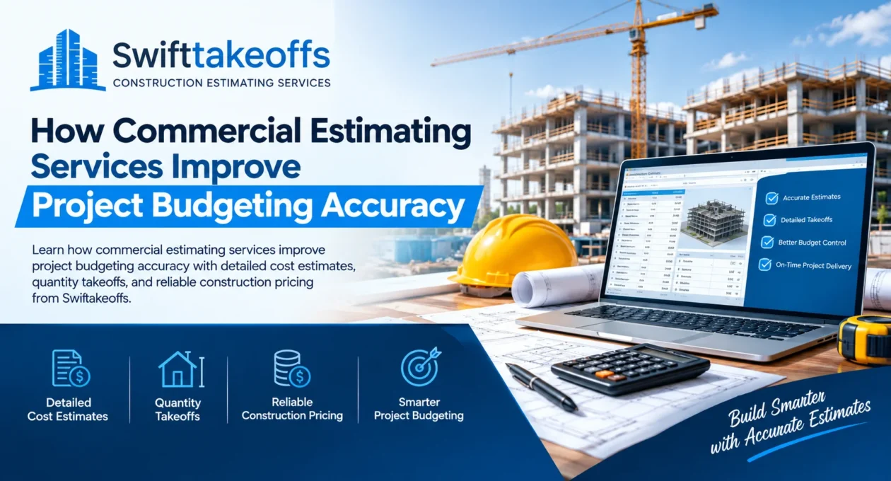 How commercial estimating services improve project budgeting accuracy