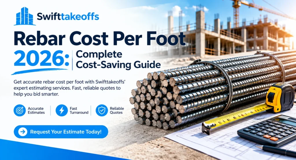 Rebar Cost Per Foot 2026: Complete Cost-Saving Guide | Swifttakeoffs