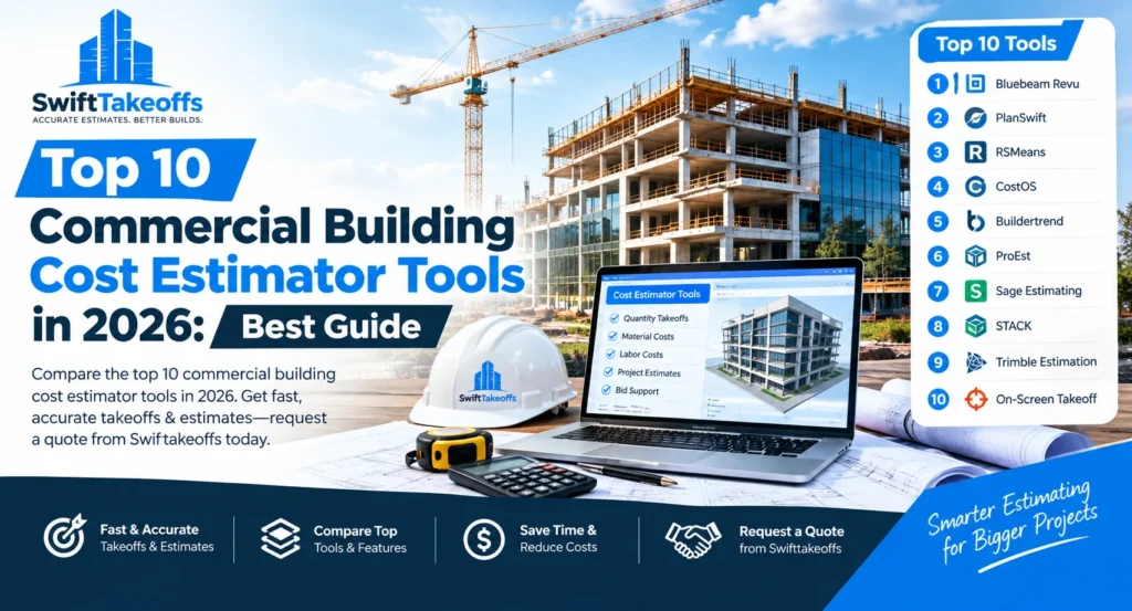 Top 10 Commercial Building Cost Estimator Tools in 2026: Best Guide