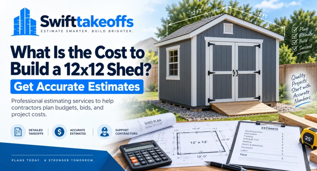 What Is the Cost to Build a 12×12 Shed? Get Accurate Estimates | Swifttakeoffs
